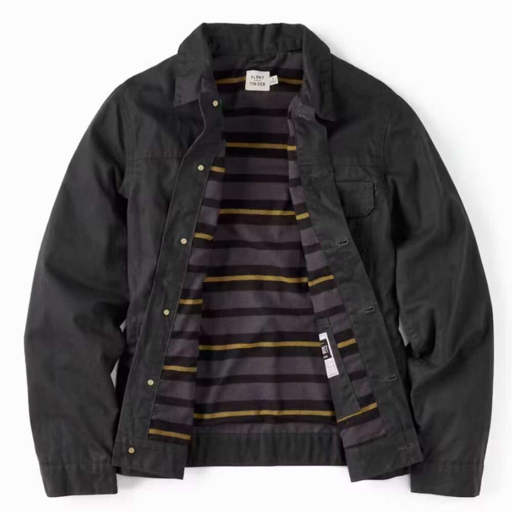 Flint and Tinder Waxed-Lined Trucker Jacket